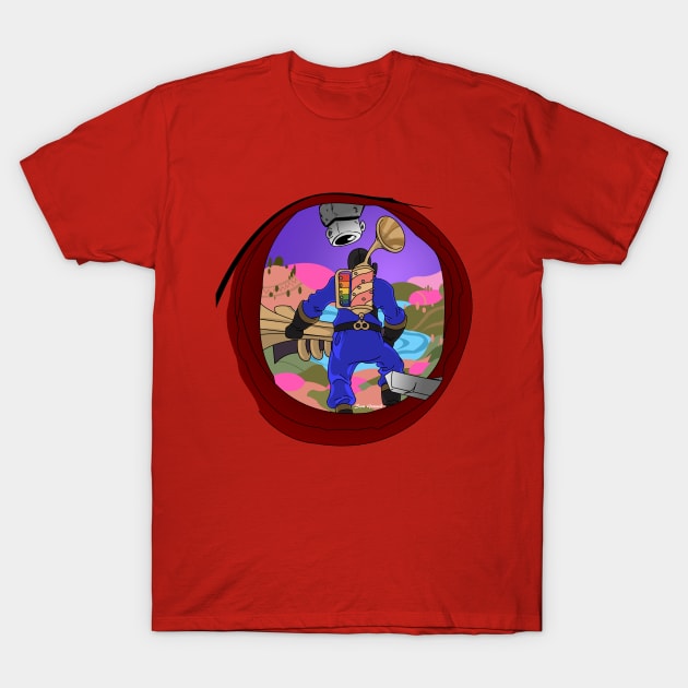 Pyro Blue Team T-Shirt by Sam_Gs_Art